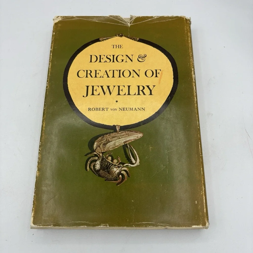 The Design and Creation‎ of Jewelry 1967 Hardcover Neumann 1st Edition 5th Print